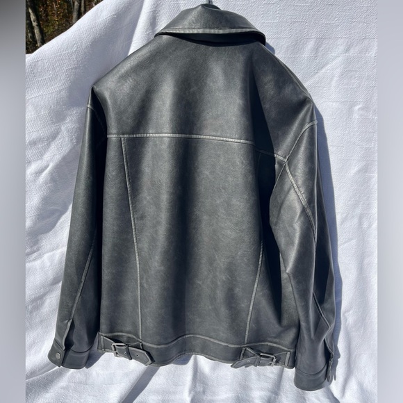 Top Shop Oversized Bomber Jacket - Picture 4 of 9